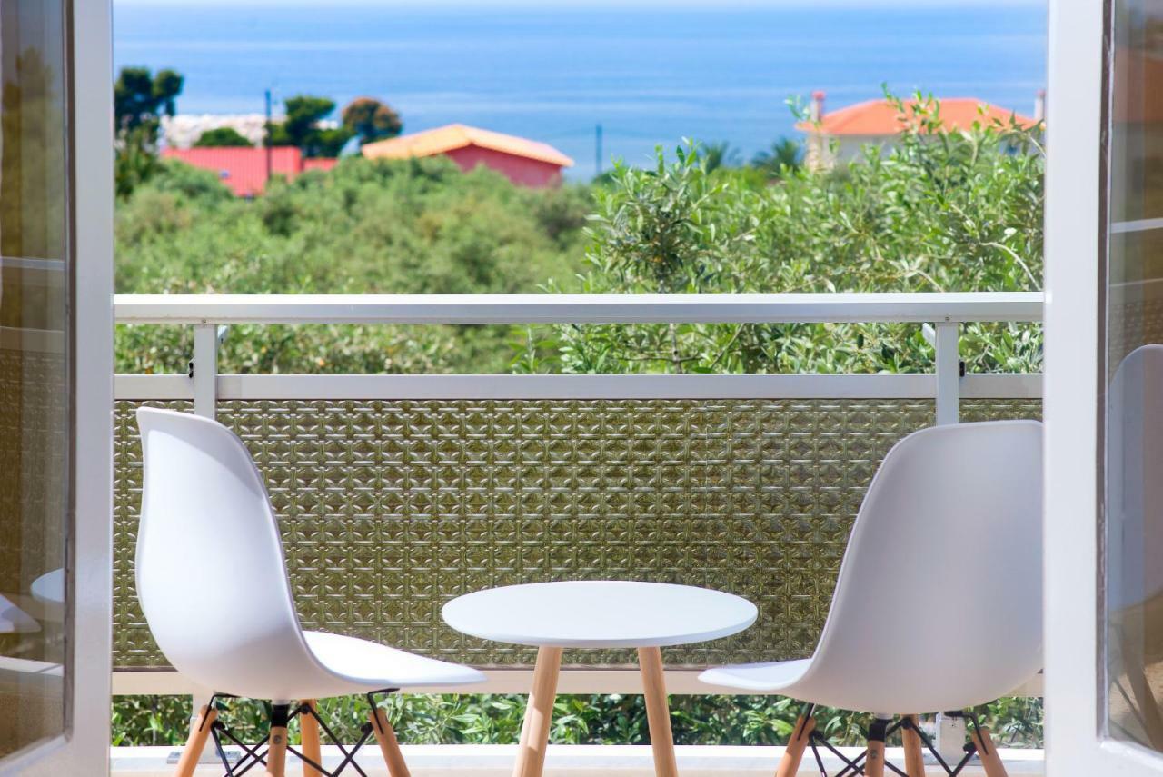 Villa Vista Al Mar Skála Kallirákhis Buitenkant foto